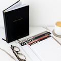 The Desk Essentials Bundle with planner pad and notepad